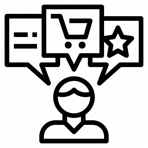 Advise, Customer, Recommend, Review, Suggest Icon