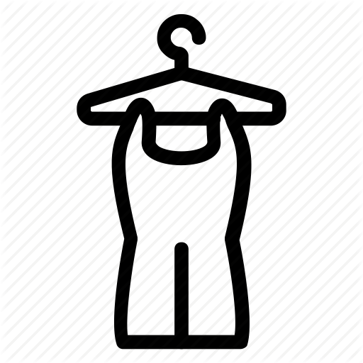 Casul, Cloth, Dress, Fashion, Female, Hanger, Suite Icon