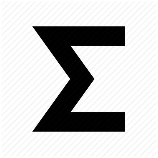 Amount, Sum Icon
