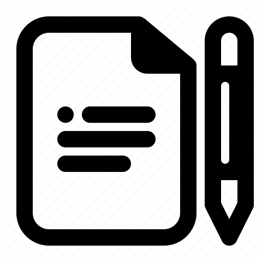 Article, Report, Summary Icon