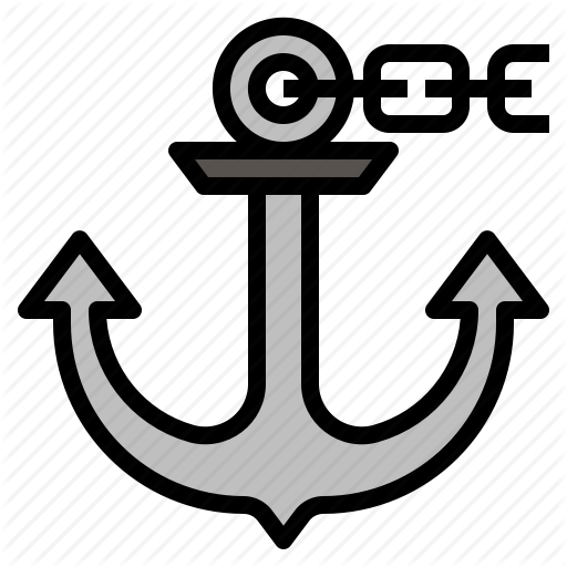 Anchor, Boat, Sailing, Sea, Summer Icon
