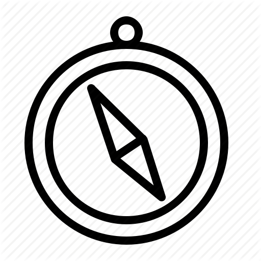 Beach, Compass, Sea, Summer Icon