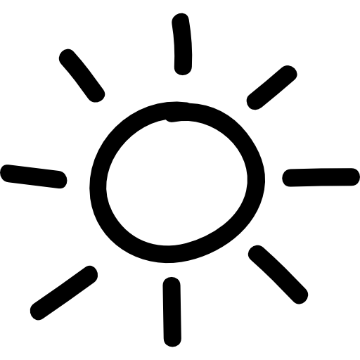 Sun Hand Drawn Symbol Icons Free Download