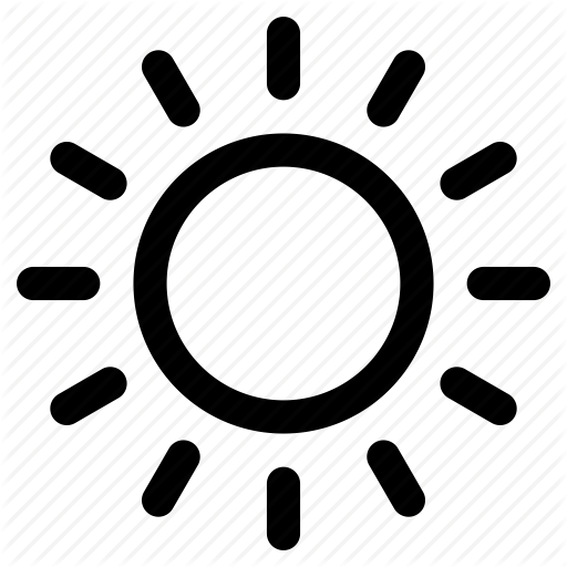 Planet, Sun, Sun Rays, Sunny, Sunshine Icon