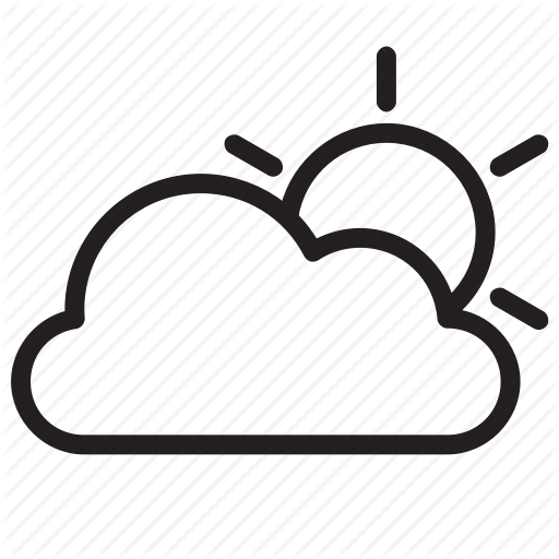 Cloud, Sun, Weather Icon