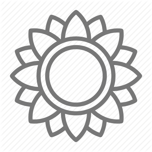 Bloom, Flower, Sunflower Icon