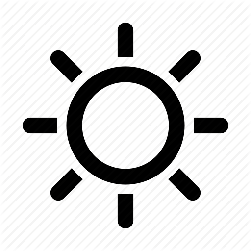 Brightness, Clear, Hot, Summer, Sun, Sunny Icon