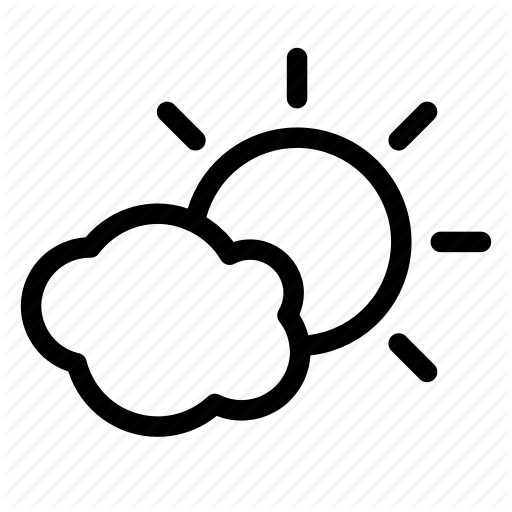 Cloud, Sunny Icon