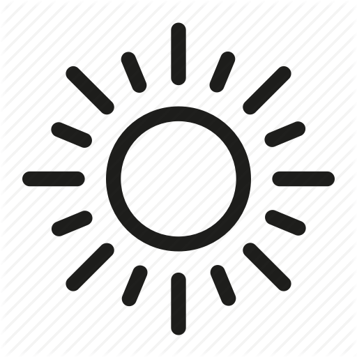 Day, Sky, Sun, Sunny Icon