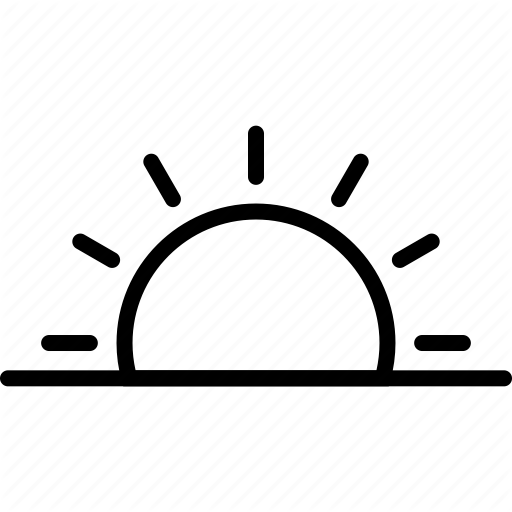 Day, Morning, Start, Sunrise Icon