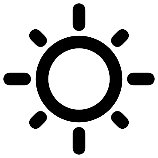 Sunny, Summer, Season, Sunshine, Nature, Sun Icon