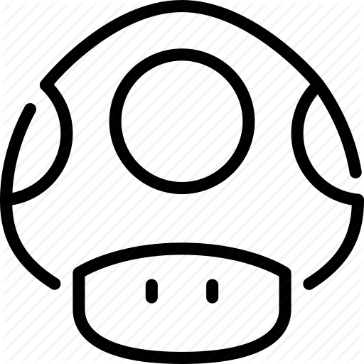 Game, Gaming, Mario, Mushroom, Retro Icon