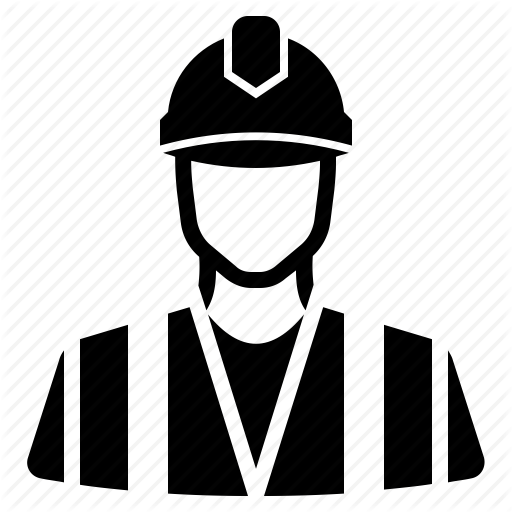 Construction Supervisor, Construction Worker, Worker Icon