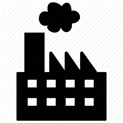 Company, Production, Site, Subsidiary, Supplier Icon