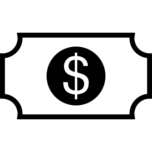 Dollar Ticket Icons Free Download