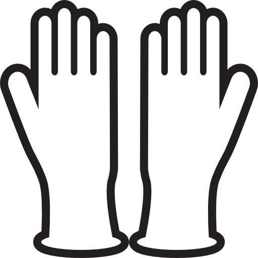 Gloves, Cleaning, Medical, Surgical Icon Free Of Medical Black Line