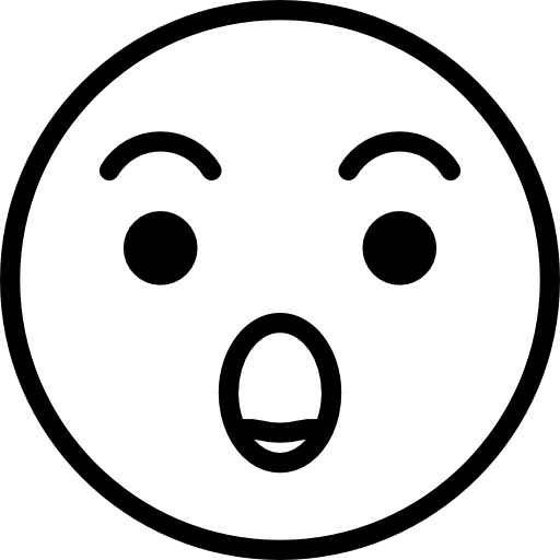 Surprised, Gestures, Surprise, Face, Emoticon Icon
