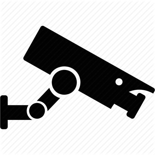 Surveillance Camera Icons Noun