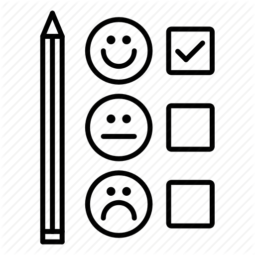 Customer, Emoji, Feedback, Satisfaction, Social Media, Survey Icon