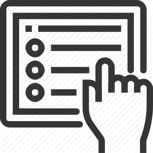 Client, Feedback, Kiosk, Offline, Survey, Tablet, Test Icon