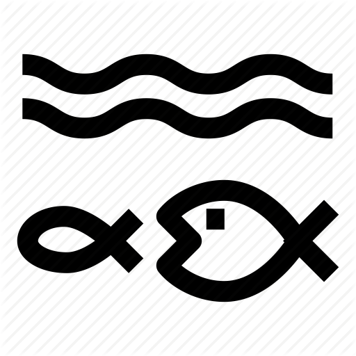 Bigger Fish, Competition, Food Chain, Predator, Survival Icon