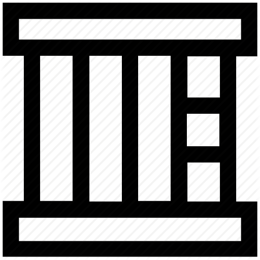 Bar, Circus, Home, Jail, Lock, Suspend Icon