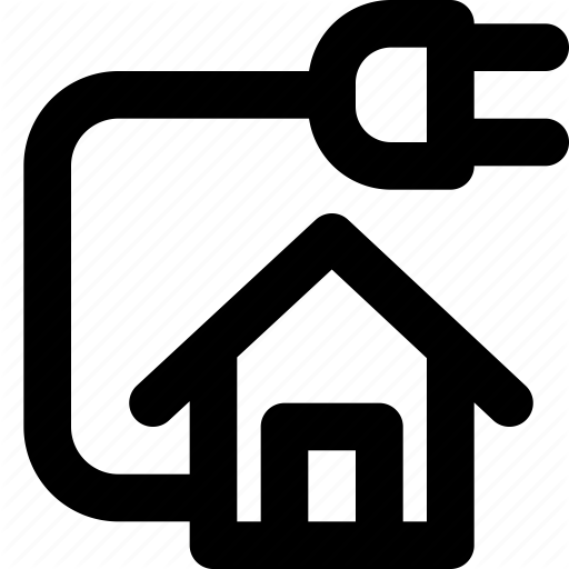 Electric, Electricity, Environment, Green, Home, Sustainability Icon