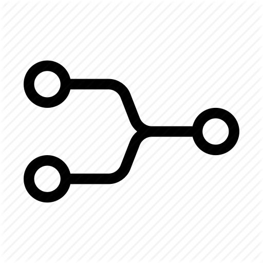 Branch, Commit, Git, Join, Merge, Programming, Svn Icon