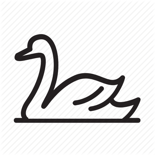 Animal, Beauty, Goose, Swan Icon