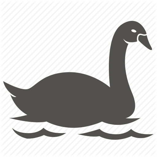 Bird, Duck, Goose, Swan, Water Icon