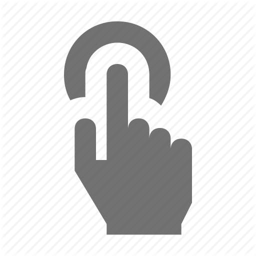 Click, Hand Gesture, Hand Swipe, Onclick, Swap Icon