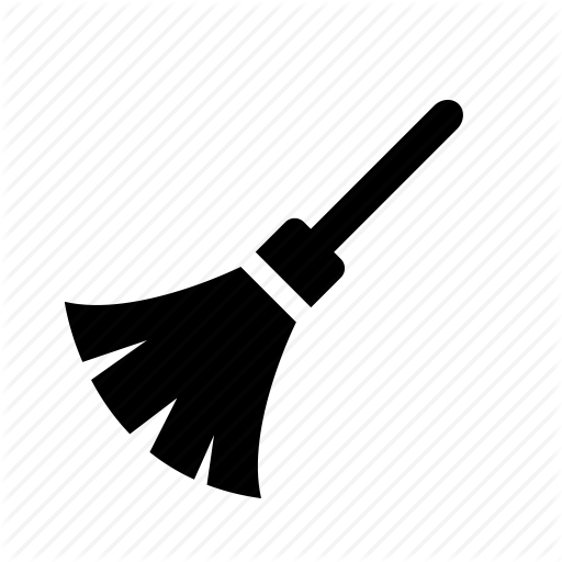 Broom, Cleaning, Office, Sweep Icon Icon