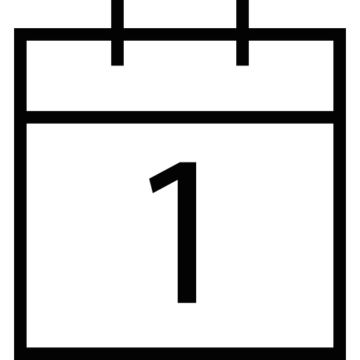 Calendar Outline Icons Free Download