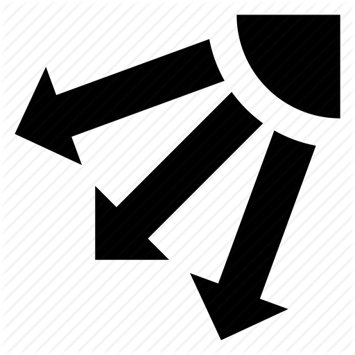 Air Conditioner, Direction, Remote, Swing Icon