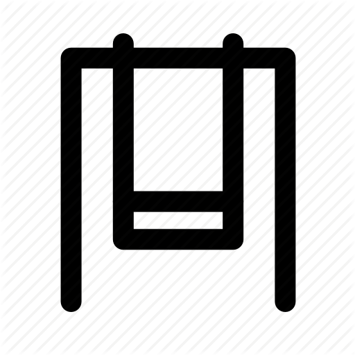 Baby, Child, Kindergarten, Swing Icon