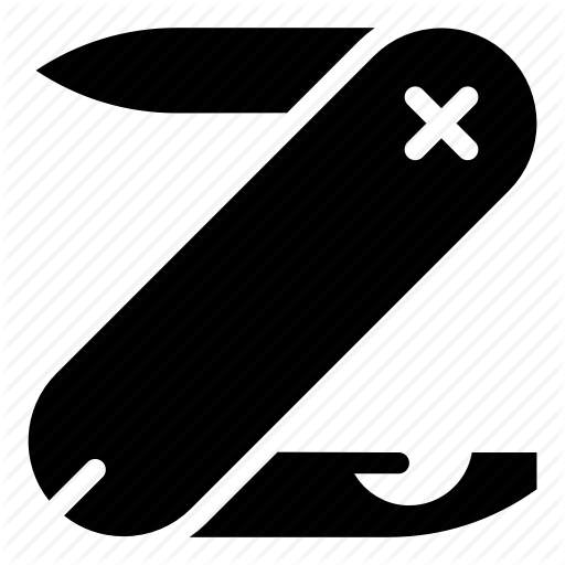 Blade, Cut, Gear, Knife, Sharp, Swiss Army Knife, Tool Icon