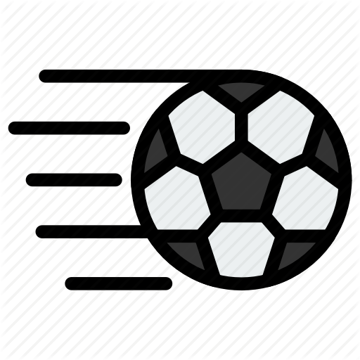 Football, Kick, Pass, Soccer, Sport, Swoosh Icon