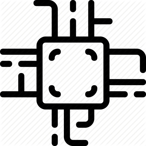 Core, Processor, Programing, System Icon