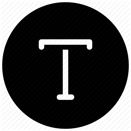 Alphabet, Font, T Icon