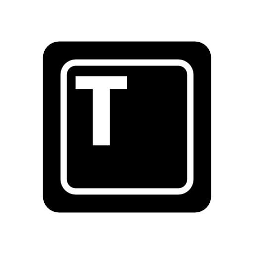 T Keyboard Icon Download Free Icons