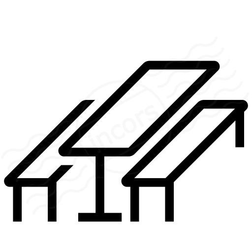 Iconexperience I Collection Beer Garden Table Icon