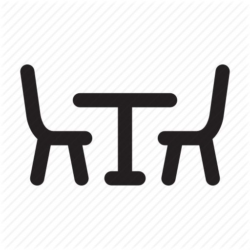 Cafe, Dining, Hotel, Outside, Room, Seats, Table Icon