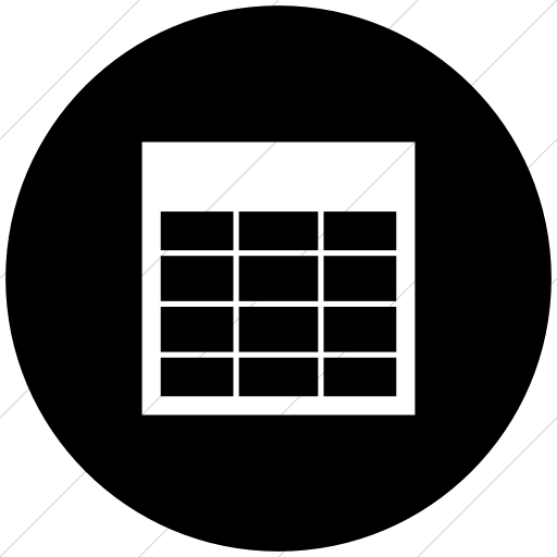 Flat Circle White On Black Ocha Humanitarians Product