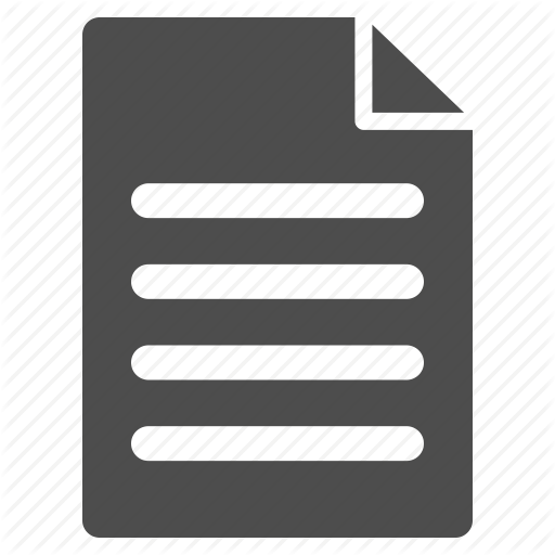 Check List, Document, Inventory, Options, Register, Report, Table