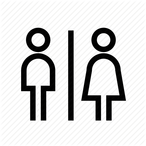 Bathroom, Navigation, Public Toilet, Restroom, Sign, Toilet Icon