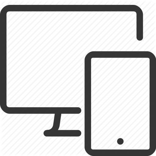 All In One, Computer, Desktop, Internet, Smartphone, Tablet Icon