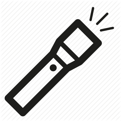 Flashlight, Tactical Icon