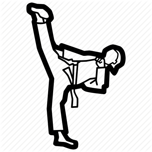 Arts, Defense, Martial, Olympic, Self, Sport, Taekwondo Icon