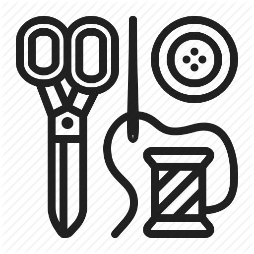 Clothing, Repair, Sewing, Tailor Icon