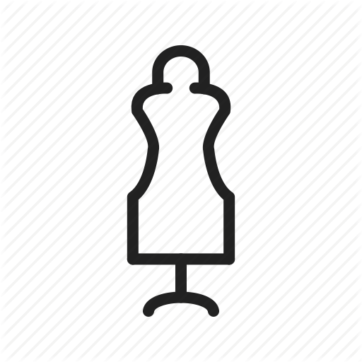 Designer, Dress, Dummy, Fashion, Mannequin, Sewing, Tailor Icon